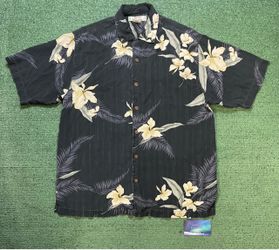 Tommy Bahama silk floral button up