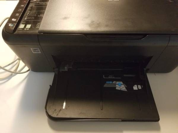 HP Hewlett Packard Deskjet F4480 All In One Printer Scanner Copier