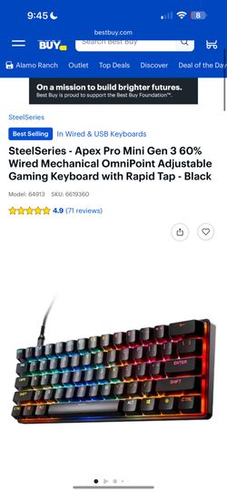 Steelseries Apex Pro Mini 