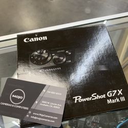 Canon Powershot G7X Mark III