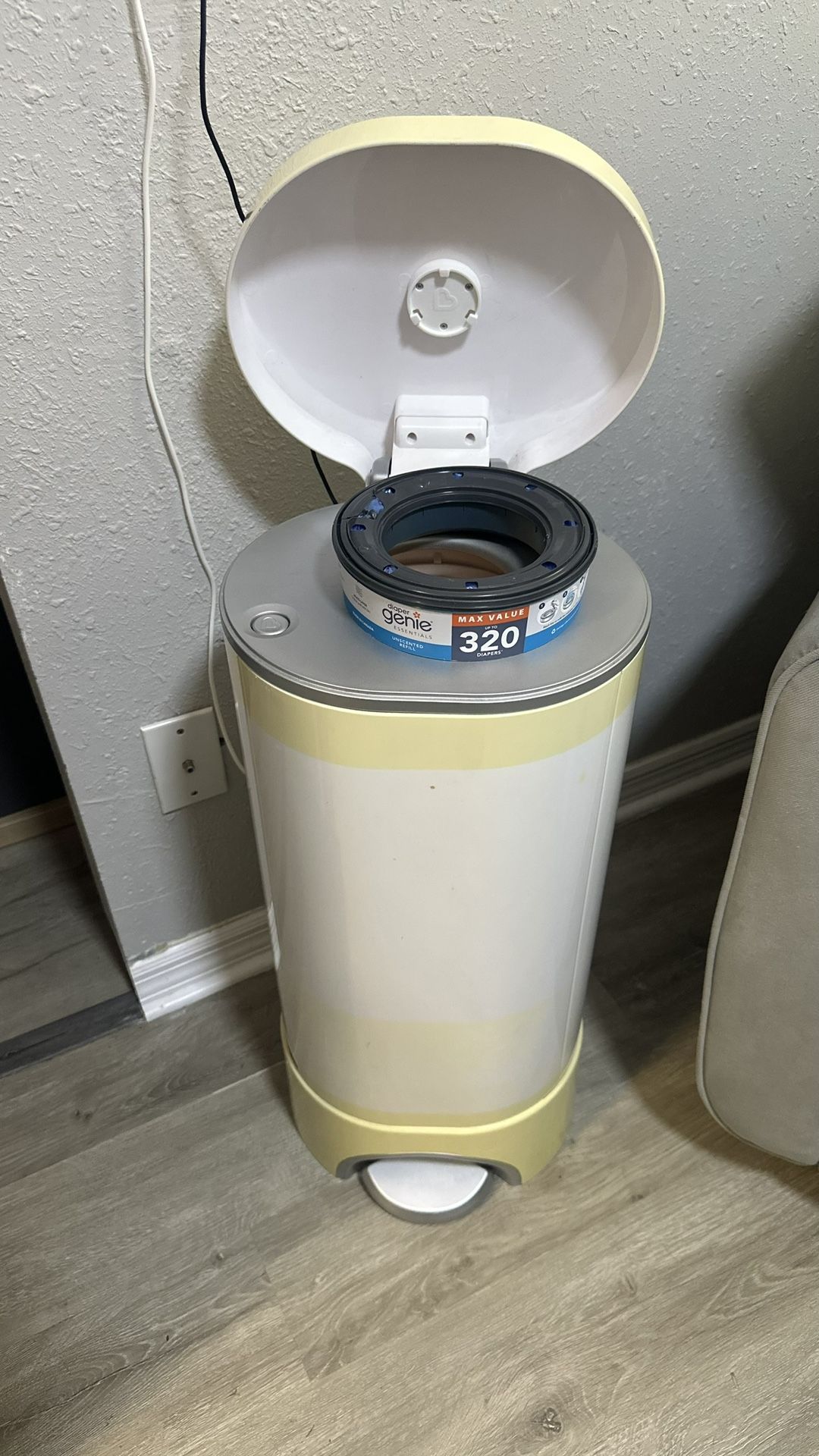 diaper trash can