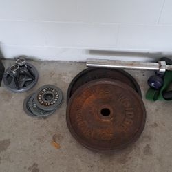 Weights and Barbell