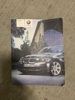 Manual Book for all BMW 3 series of 2008