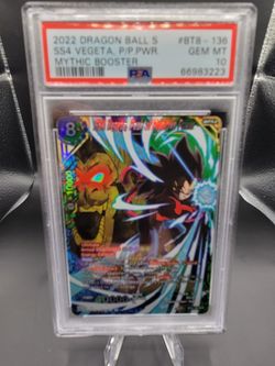 Ss4 Vegeta Peak Of Primitive Power Foil SCR 