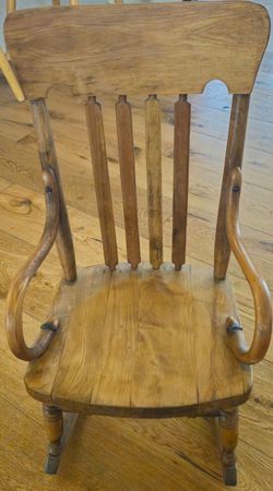 Vintage rocking chair for kids