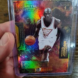 Michael Jordan Metal Spectrum Card