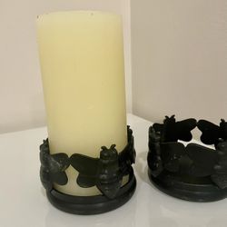 Cute Bee Metal Metal Candle Holders