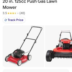 Lawn Mower 20 In Cut New