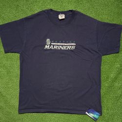 Vintage Seattle Mariners Shirt Large Great Condition