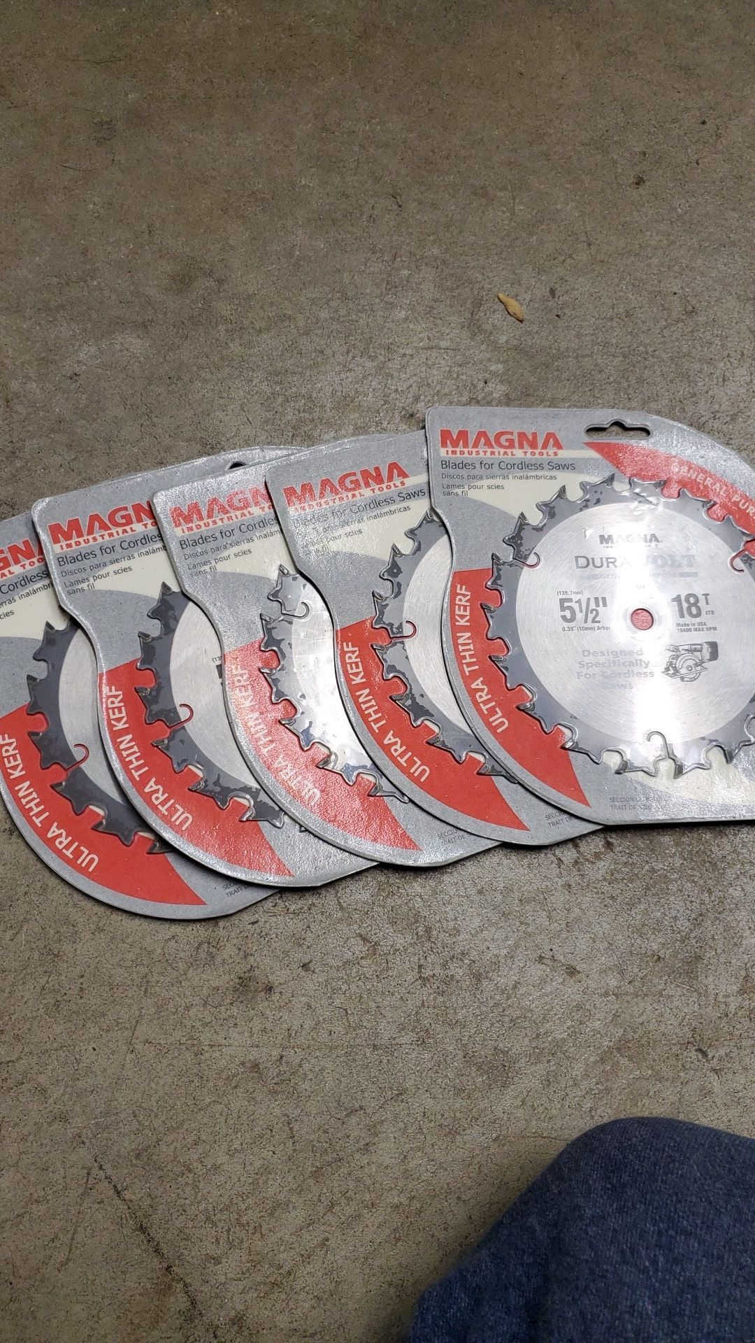 Magna ultra thin kerf 5 1/2" 18tooth saw blade