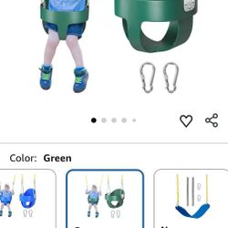 Toddler bucket swing seat