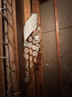 Pier 1 Capiz Shell Designer Wind Chime