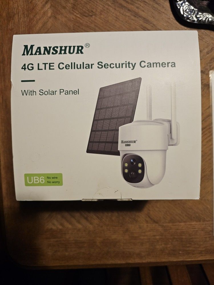 Manshur Wifi Cellular Security Camera