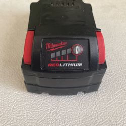 MILWAUKEE XC 5.0 RED LITHIUM BATTERY