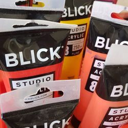 Art Student! Blick Acrylic Paints-NEW!