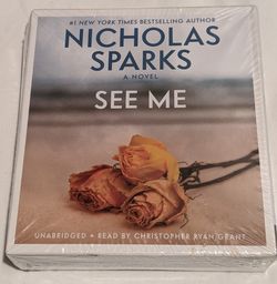 See Me Audio CD unabridged by Nicholas Sparks, brand new, sealed