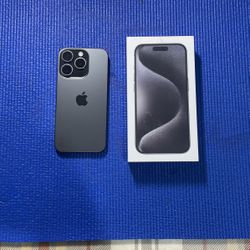 Iphone 15pro 256gb Black Color Unlocked