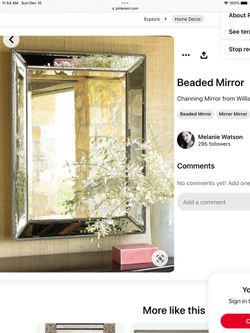 Williams-Sonoma, Channing, Rectangle Mirror