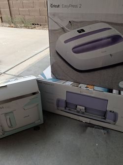 Cricut machine, heat press ,and cup maker