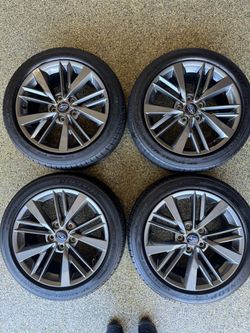 Wheels and tires