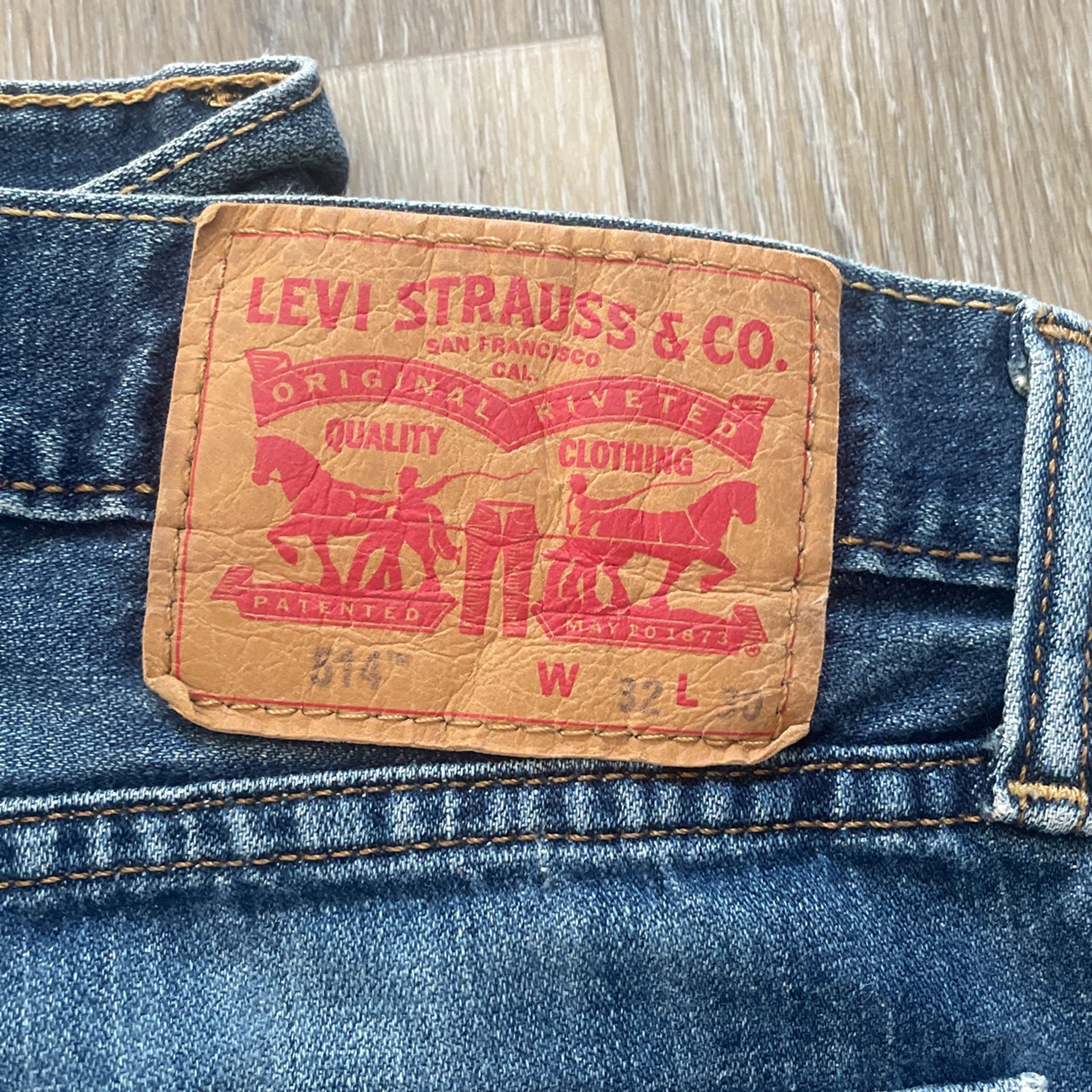 Levi’s 514 Men’s Jeans 32W X 30L
