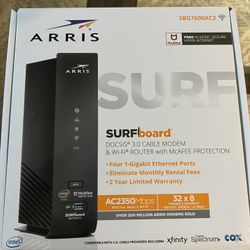 Arris Surfboard Modem And Router 