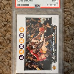 2008 Topps Kobe Bryant #24 PSA 9 Kobe/Lebron Iconic Card