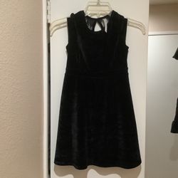 Girls Velvet Dress