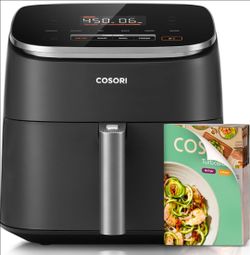 Cosori 9-in-1 TurboBlaze Air Fryer 6 Qt, PFAS-Free Ceramic Coating, 90°–450°F, Precise Heating