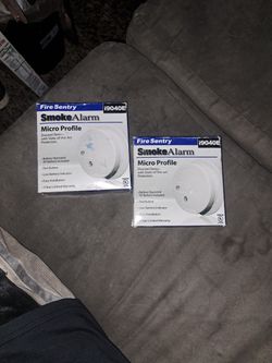 ($5)! Fire Sentry Smoke Alarms Micro Profile i9040E