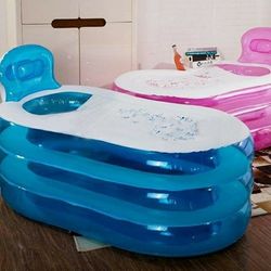 
2 Size Blowup adult Spa PVC folding
Portable Barhub Warm inflatable Bath