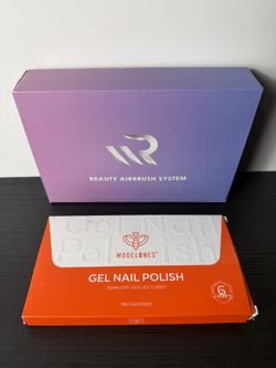 Beauty Air Brush System And Model One Nail Polish 