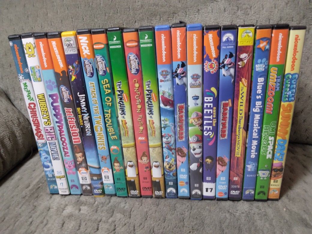 Nickelodeon 19 Dvd Collection All Complete In Original Cases!