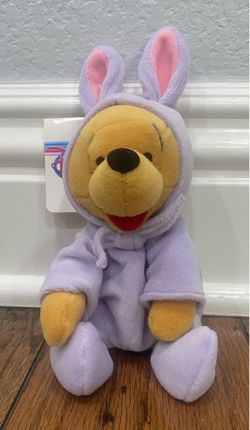 Vintage 1999 Disney Easter Pooh plush Beanie