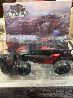 BLUEJAY Remote Control Car, 2.4GHz High Speed 33KM/H RC Cars Toys, 1:12 Monster RC Truck Off Road with LED Headlight and Rechargeable Battery Gifts fo