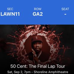 50 Cent Shoreline Tickets