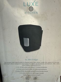 4L mini fridge