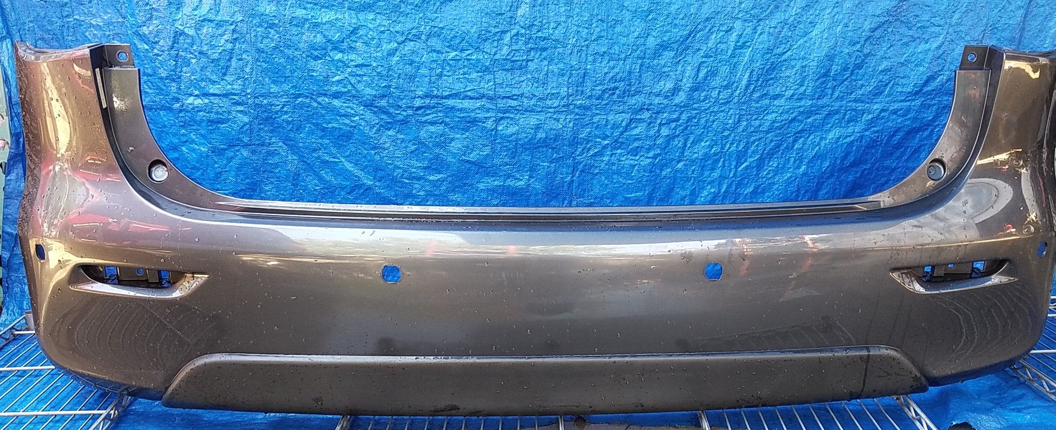 2013 - 2015 INFINITI JX35 QX60 REAR BUMPER COVER BLUE