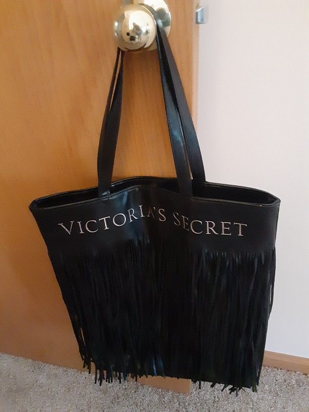 Victoria's secret Fringed Leather tote Bag