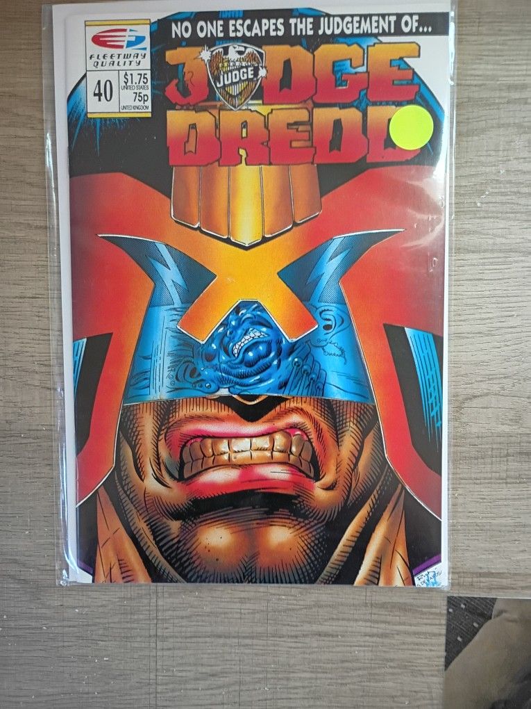 Judge Dredd Comic Book