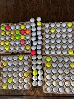 Used Golf Balls