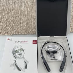 LG Tone Triumph Bluetooth Headset - Black