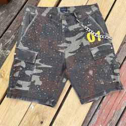 Camouflage Cargo Shorts 1of1 Custom
