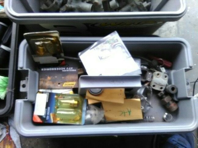 Honda ATC 185S Tool Box 1983 Parts