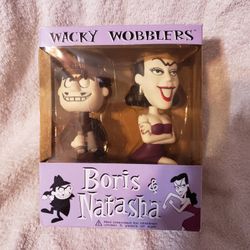 Boris And Natasha Funko Wacky Wobblers