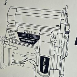 New cordless stapler with battery and charger