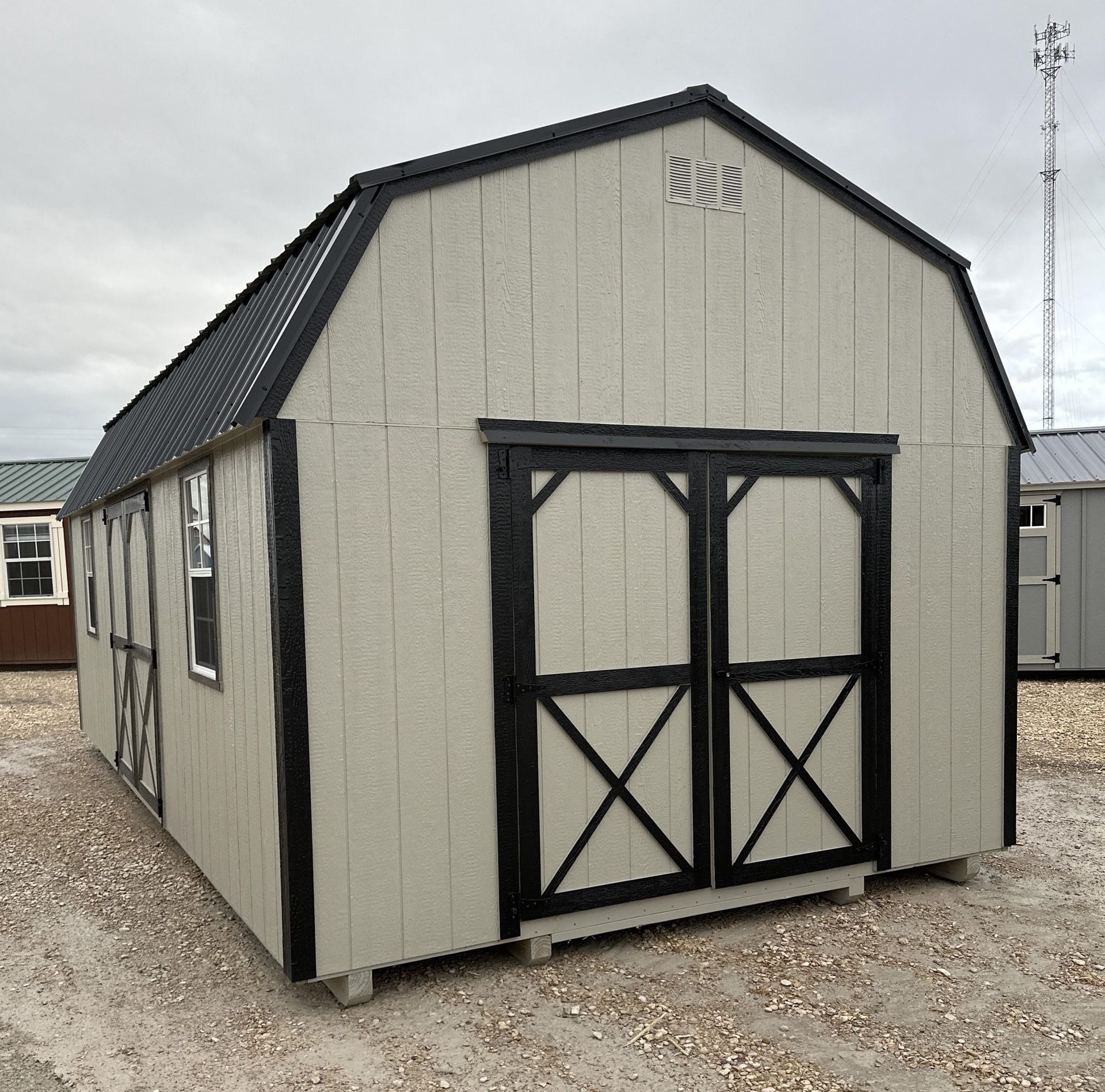 12ft.x24ft. Lofted Barn Storage Building FOR SALE