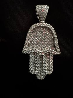Diamond hamsa