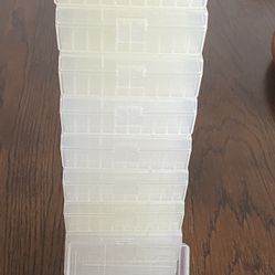 22LR Ammo Storage Boxes (15) One Missing From Picture. Like New Condition. Each Box Holds 50 Rounds