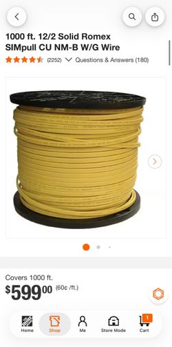 12/2 electrical wire